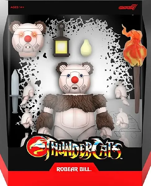 THUNDERCATS ULTIMATES ACTION FIGURE RO-BEAR BILL 18 CM